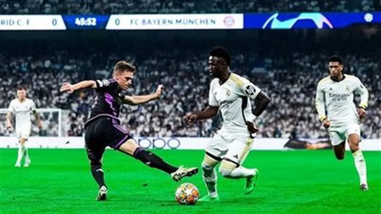 الريال.. القنوات المفتوحة الناقلة لمباراة ريال مدريد وبايرن ميونخ في دوري أبطال أوروبا